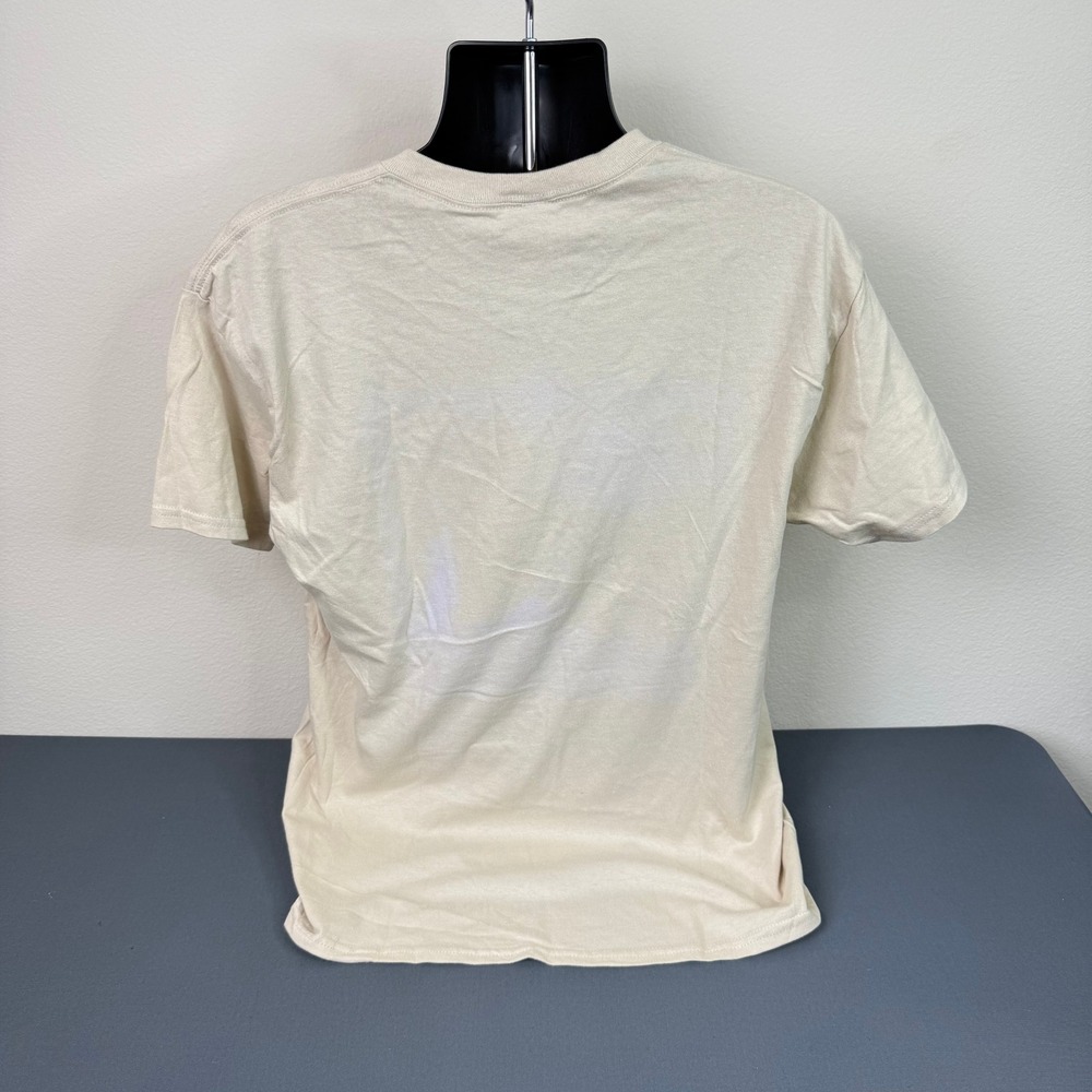 Gildan T-Shirt Men Large Cruising Canada New England Royal Caribbean Graph FLAW - Picture 5 of 6